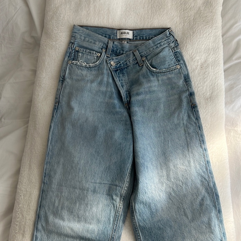 Agolde Criss-Cross Jeans